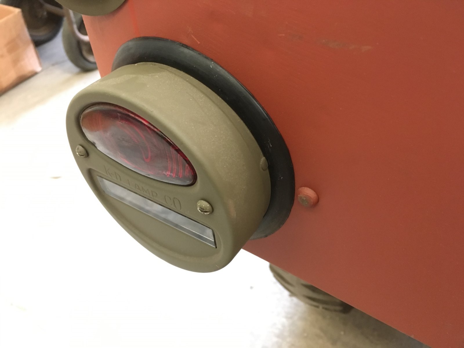 SEAL, tail light Desmet Jeepparts