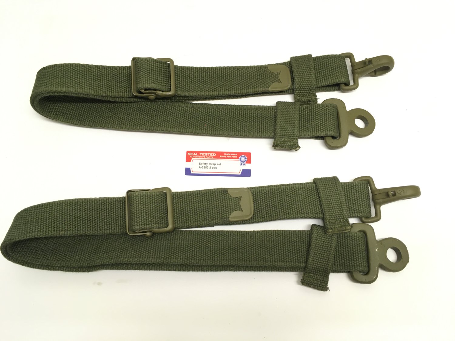 STRAP SET, safety strap Desmet Jeepparts
