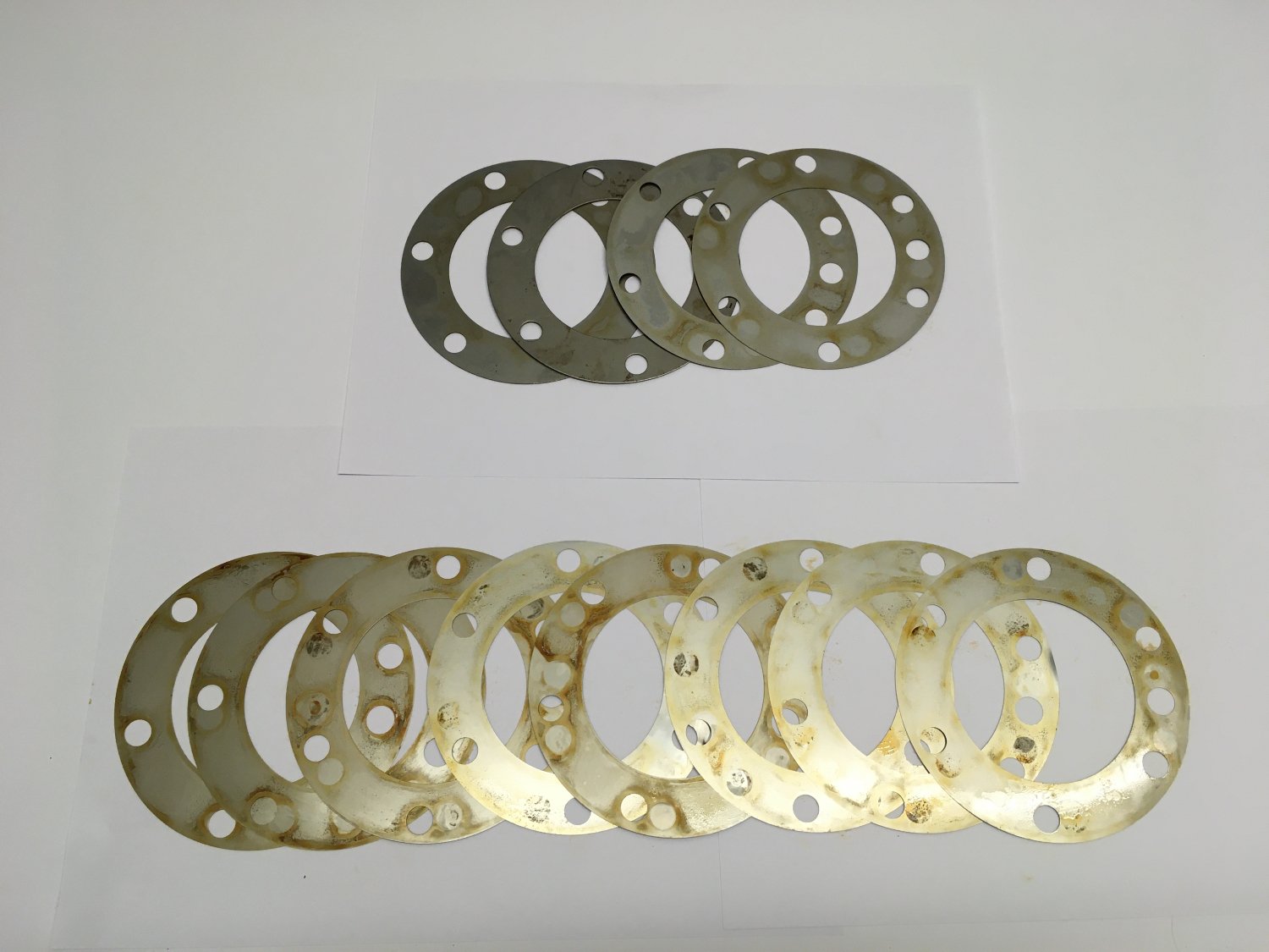 SHIM SET, rear axle Desmet Jeepparts