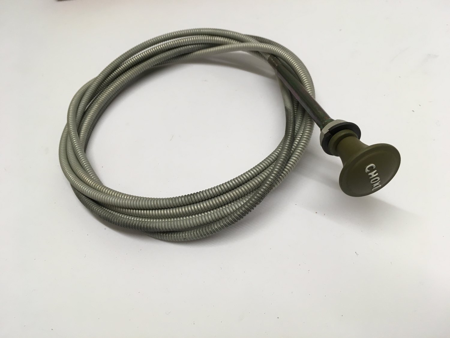 CHOKE CABLE (long) Desmet Jeepparts