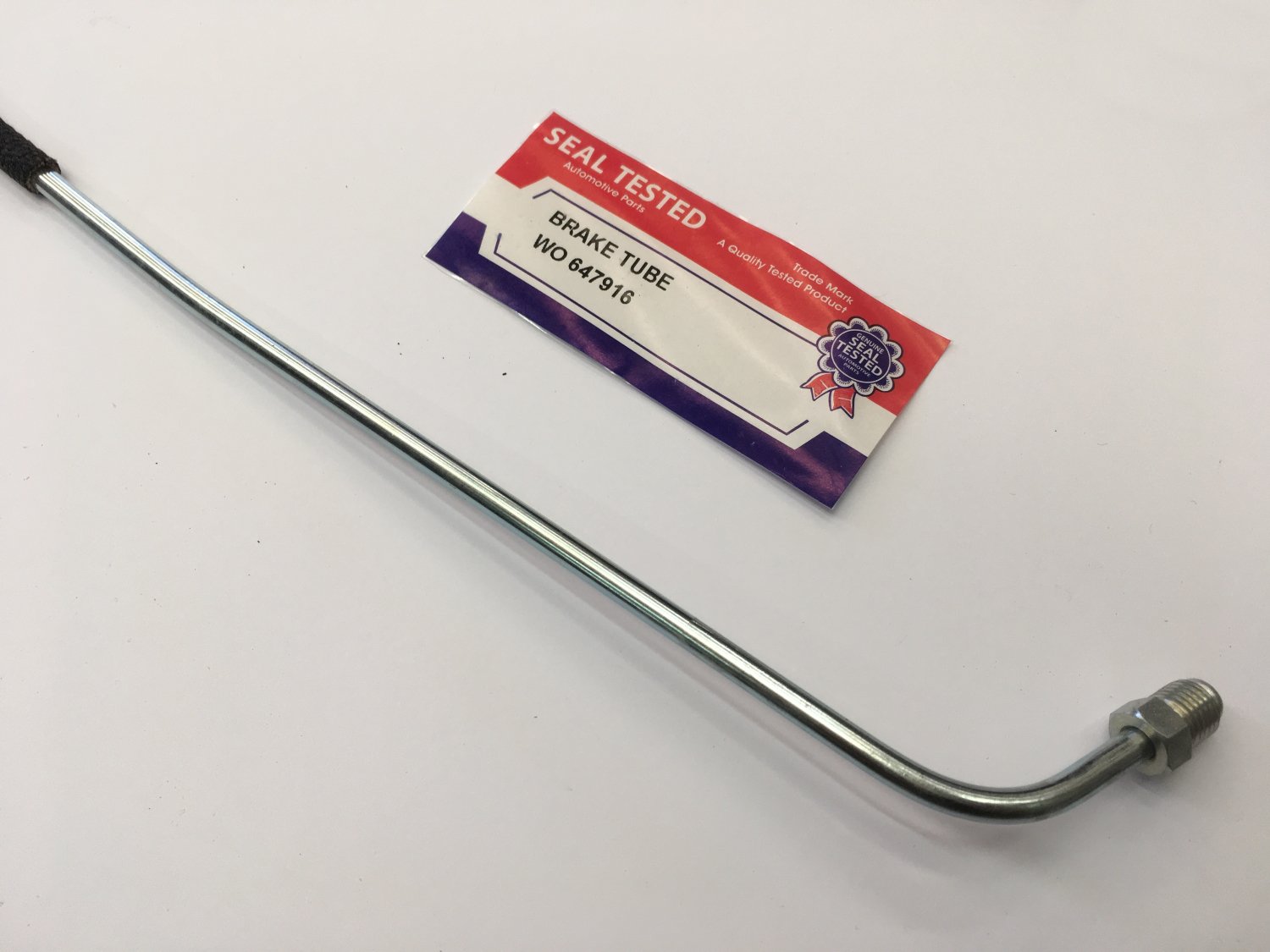 BRAKE LINE, master cylinder to front flexible Desmet Jeepparts