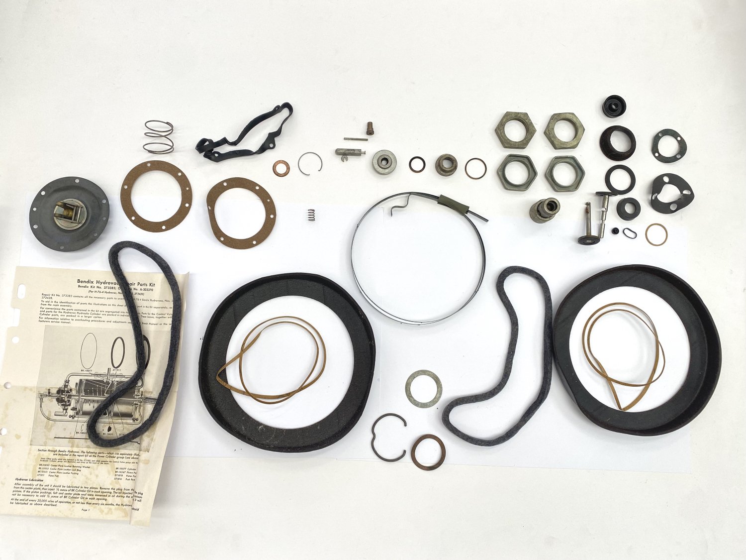 KIT, hydrovac repair (1st model) Desmet Jeepparts