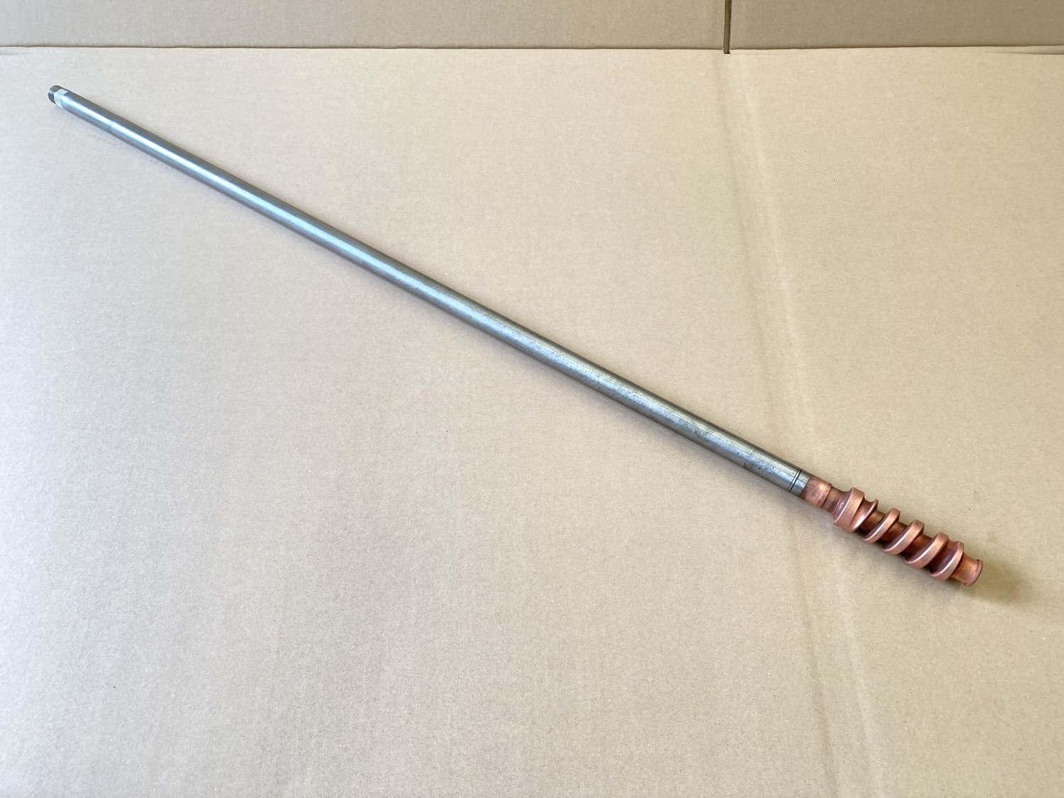 SHAFT, w/ integral worm assy (steering worm) CJtype Desmet Jeepparts