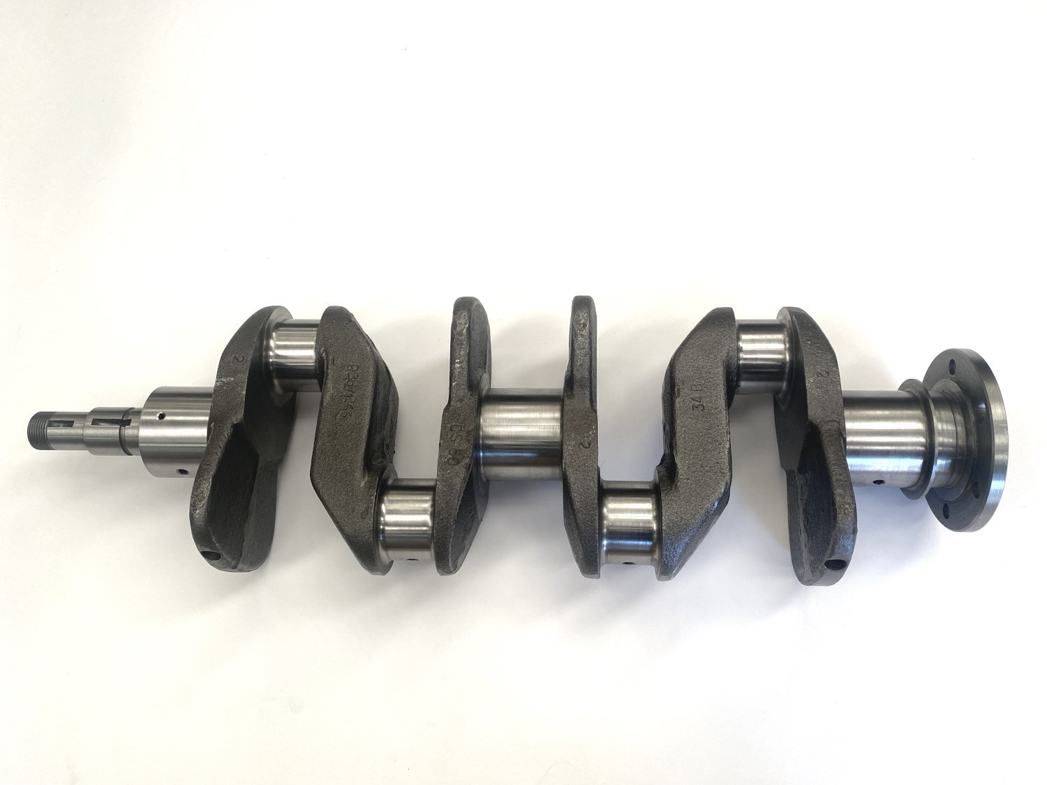 CRANKSHAFT, with integral counterweights Desmet Jeepparts